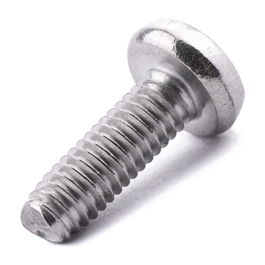 Pan head thread-forming screw with six lobe drive, A2 (304) stainless steel