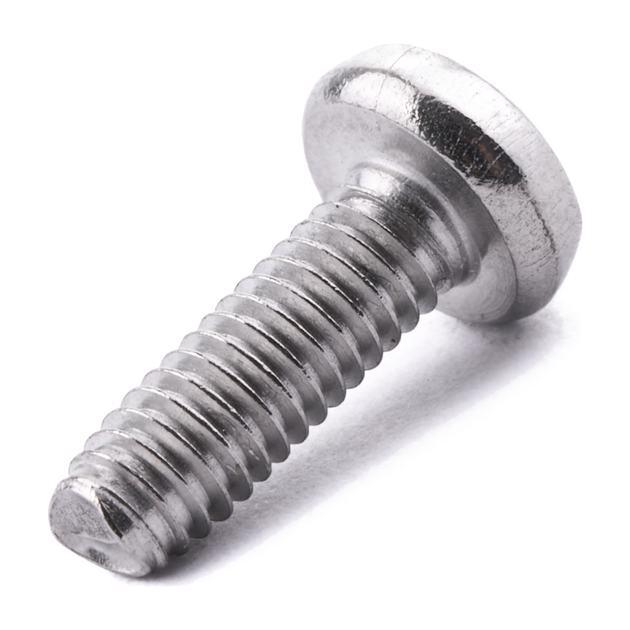 Pan head thread-forming screw with six lobe drive, A2 (304) stainless steel