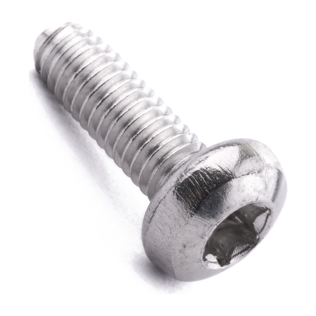 Pan head thread-forming screw with six lobe drive, A2 (304) stainless steel