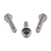 Pan head thread-forming screw with Pozi drive, A2 (304) stainless steel