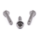 Pan head thread-forming screw with Pozi drive, A2 (304) stainless steel