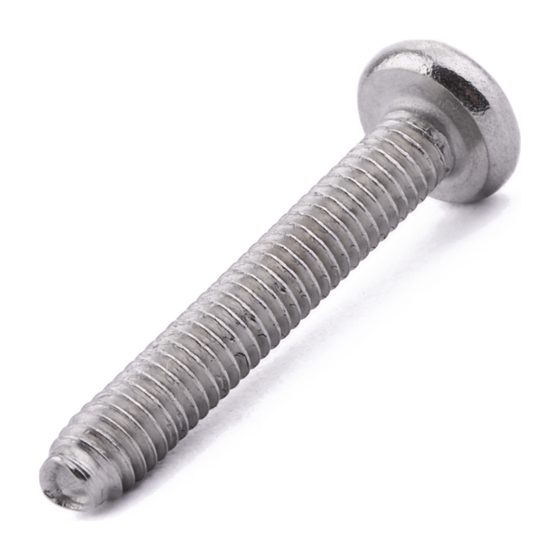 Pan head thread-forming screw with Pozi drive, A2 (304) stainless steel