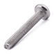 Pan head thread-forming screw with Pozi drive, A2 (304) stainless steel
