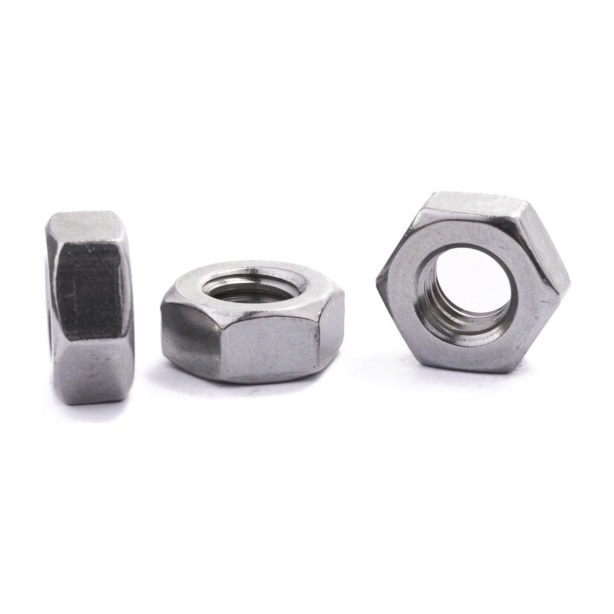 5/16" BSW Whitworth Hexagon Full Nut A2 Stainless Steel