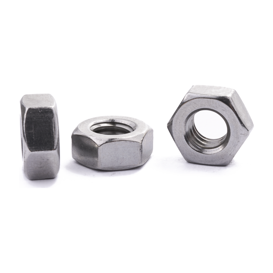 5/16" BSW Whitworth Hexagon Full Nut A2 Stainless Steel