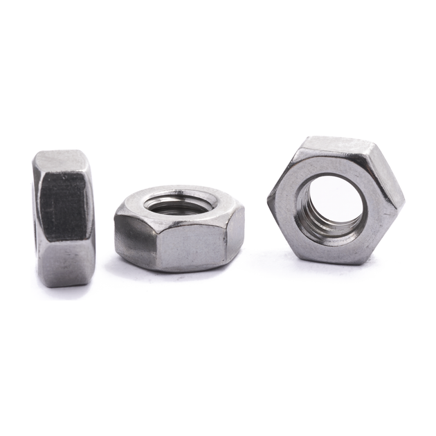 5/16" BSW Whitworth Hexagon Full Nut A2 Stainless Steel