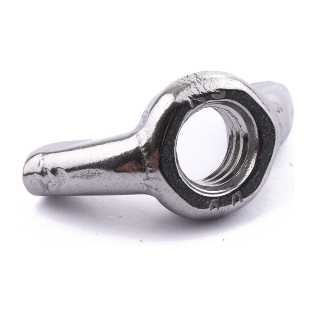 M8 Wing Nut, American Form DIN 315 A4 Stainless Steel