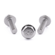 M8 X 30 Hex Non-Serrated Flange Screw DIN 6921 A4 Stainless Steel