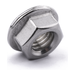 M8 Hexagon Flange Nut DIN 6923 Non-Serrated Flange A4 Stainless Steel