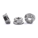 M8 Hexagon Flange Nut DIN 6923 Serrated Flange A4 Stainless Steel