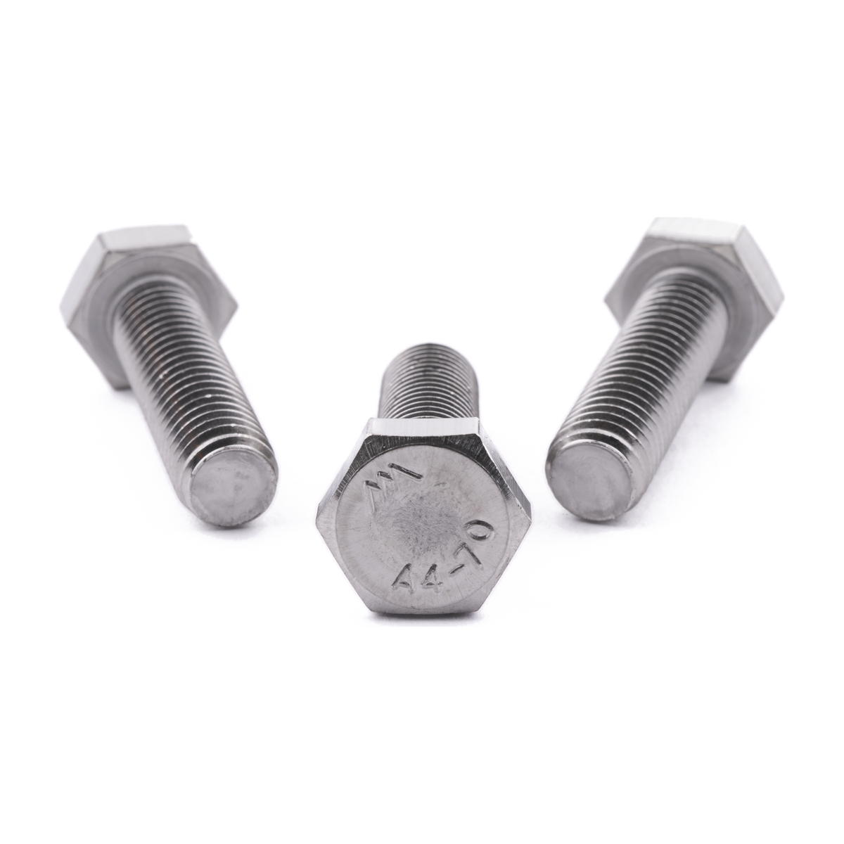 M8 X 30 Hexagon Head Set Screw ISO 4017 A4-70 A4 Stainless Steel