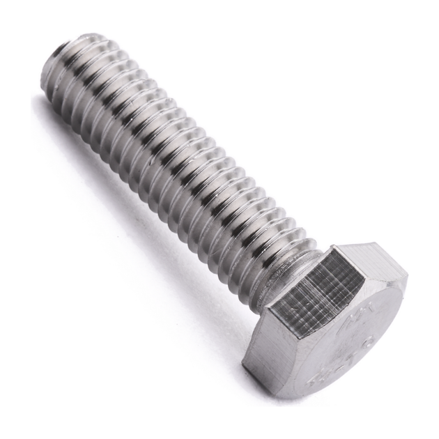 M8 X 30 Hexagon Head Set Screw ISO 4017 A4-70 A4 Stainless Steel