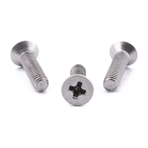 M3 X 12 Phil Csk Machine Screw DIN 965 A4 Stainless Steel