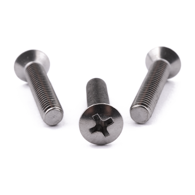 M5 X 25 Phil Raised Csk Machine Screw DIN 966 A4 Stainless Steel