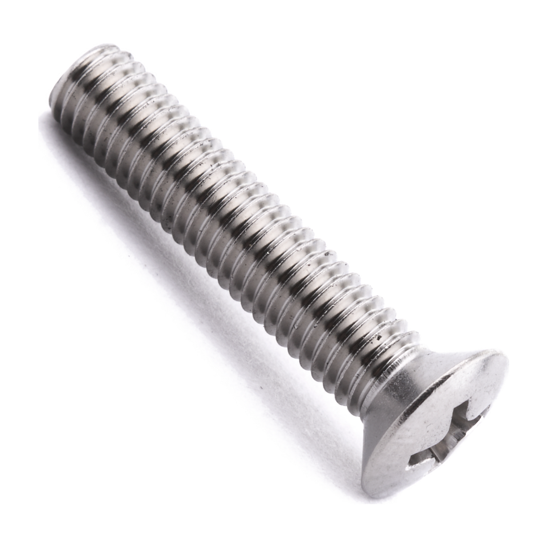 M5 X 25 Phil Raised Csk Machine Screw DIN 966 A4 Stainless Steel