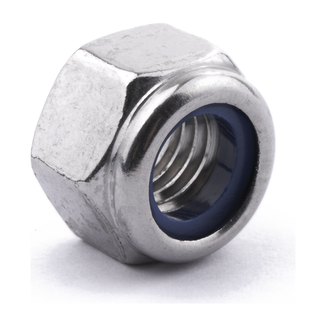 M8 Nylon Insert Nut (Type P) DIN 982 A4 Stainless Steel
