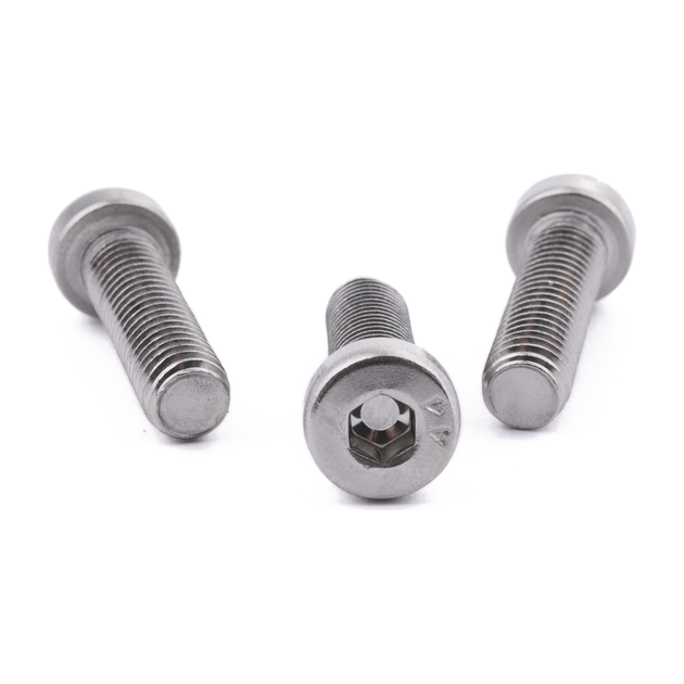 M8 X 30 Low Head Hex Socket Cap Screw DIN 7984 A4 Stainless Steel
