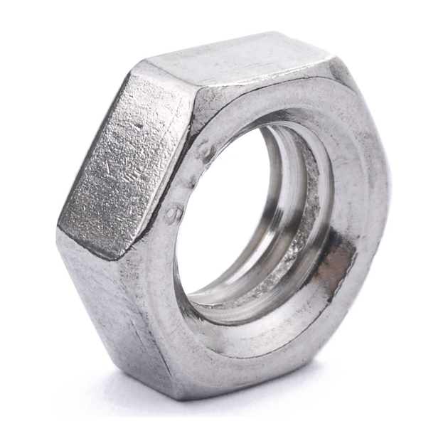 3/8" UNC Hex Jam Nut A4 Stainless Steel