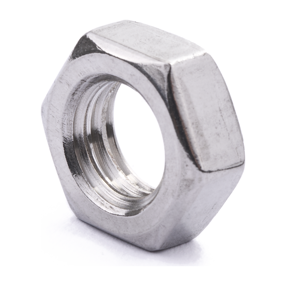 3/8" UNC Hex Jam Nut A4 Stainless Steel
