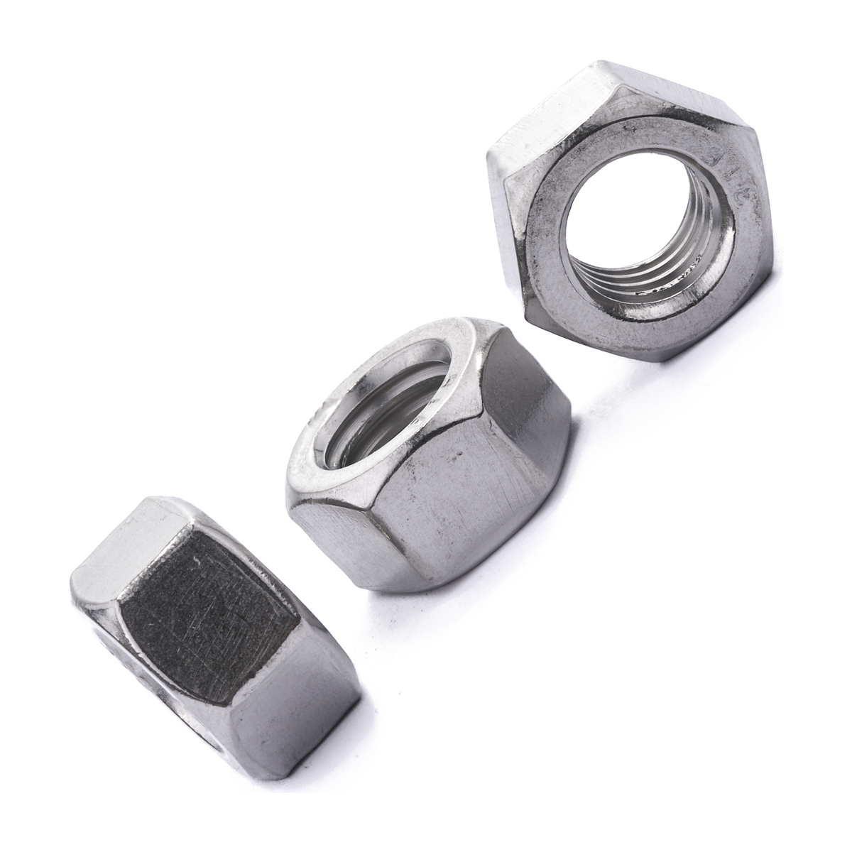 1/2" UNC Hex Nut A4 Stainless Steel
