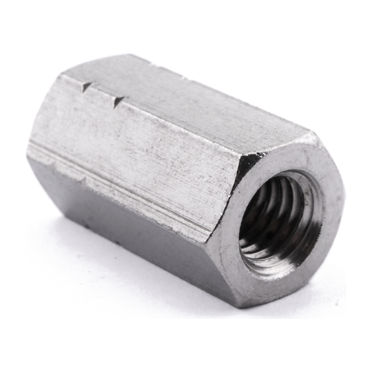 M8 X 24 Hex Rod Connector Nut DIN 6334 A4 Stainless Steel