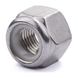3/8" UNF Nylon Insert Nut A4 Stainless Steel