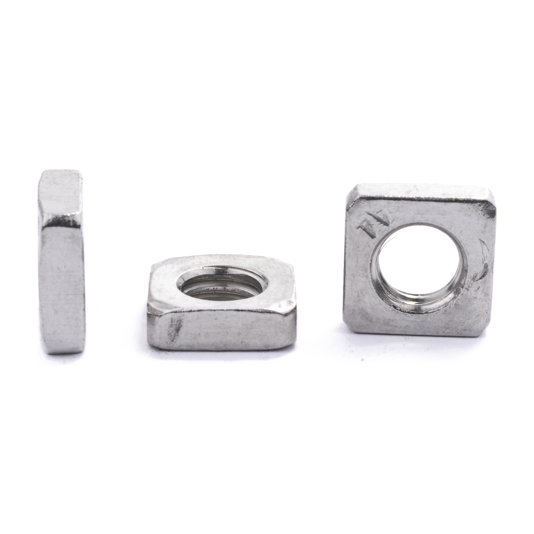 M8 Square Nut, Thin Type DIN 562 A4 Stainless Steel