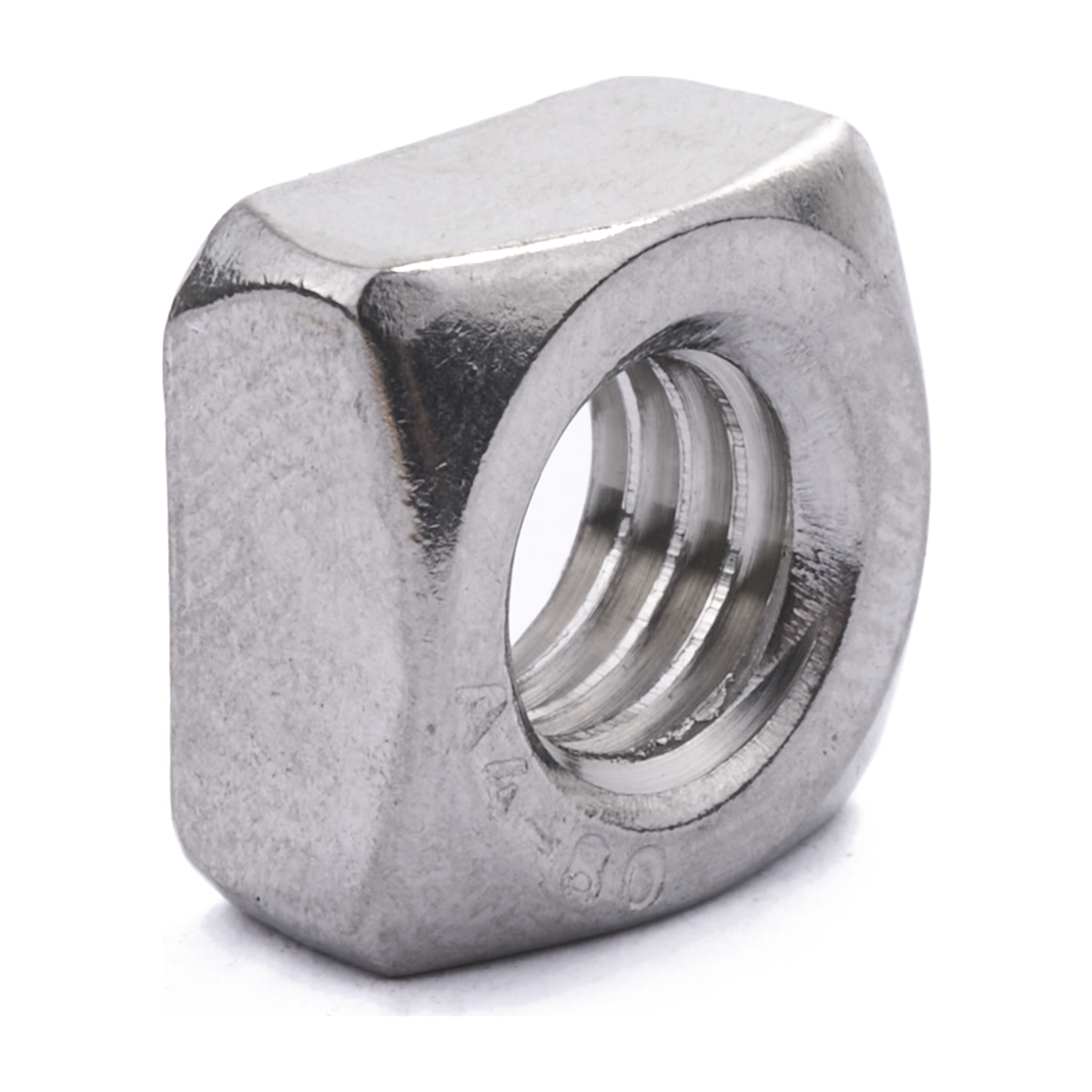 M8 Square Nut DIN 557 A4 Stainless Steel