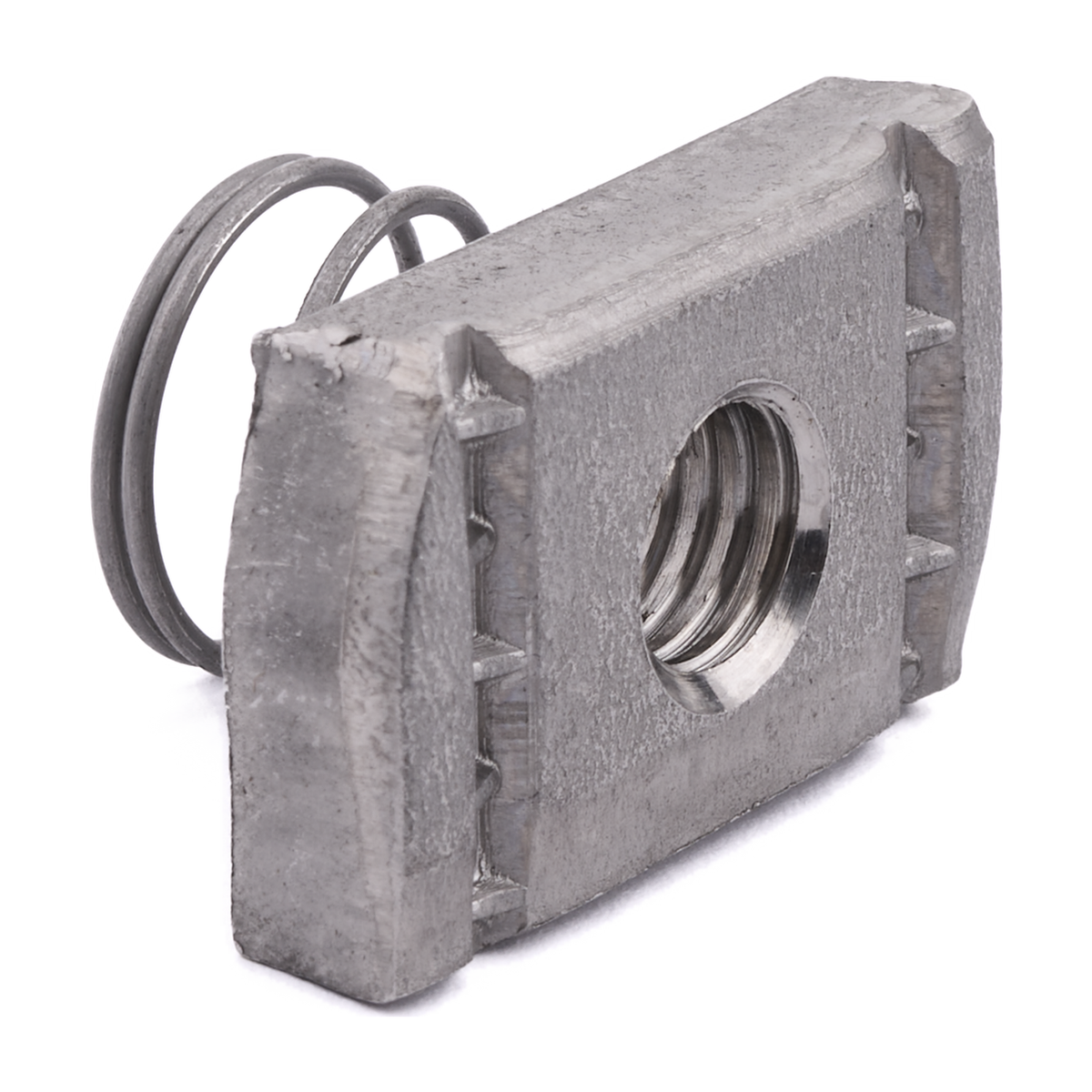 Short spring channel nut, A4 (316) stainless steel