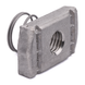Short spring channel nut, A4 (316) stainless steel