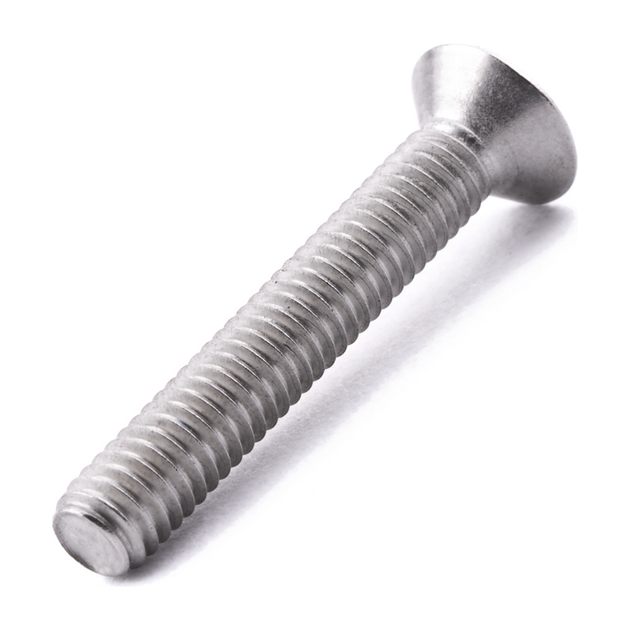 M4 X 25 Six Lobe Csk Machine Screw ISO 14581 A4 Stainless Steel