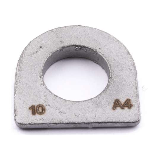 M10 Taper Washer A4 Stainless Steel
