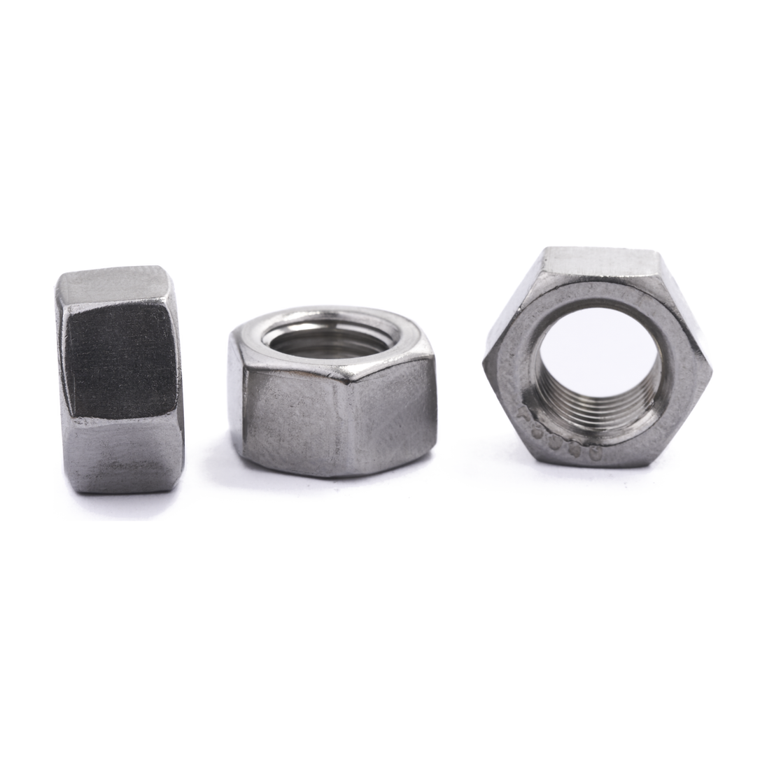 3/8" UNF Hex Nut A4 Stainless Steel