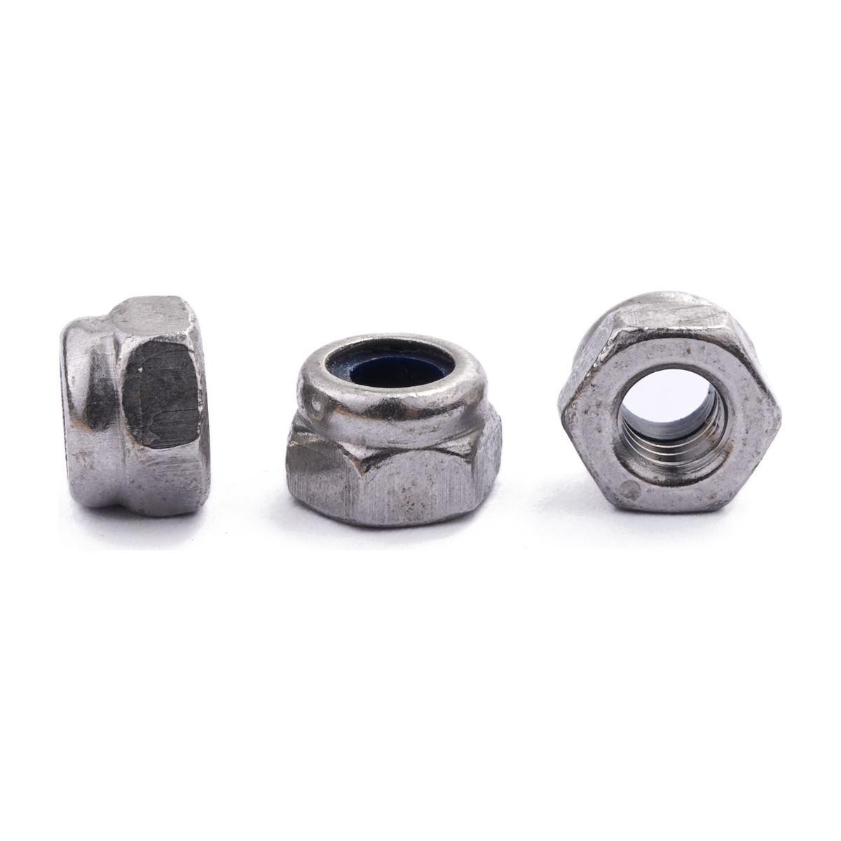M4 Nylon Insert Nut DIN 985 A4-80 A4 Stainless Steel