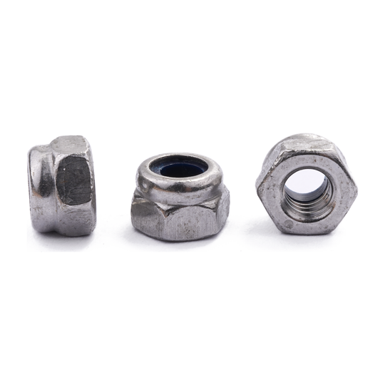 M4 Nylon Insert Nut DIN 985 A4-80 A4 Stainless Steel