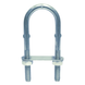 M8 X 100 U-Bolt with Nut, Plate and Washer A2 Stainless Steel