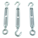 Turnbuckle, hook and hook, A4 (316) stainless steel