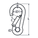 M8 X 80 Eyelet A4 Stainless Steel