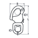 128mm Swivel Snap Shackle A4 Stainless Steel