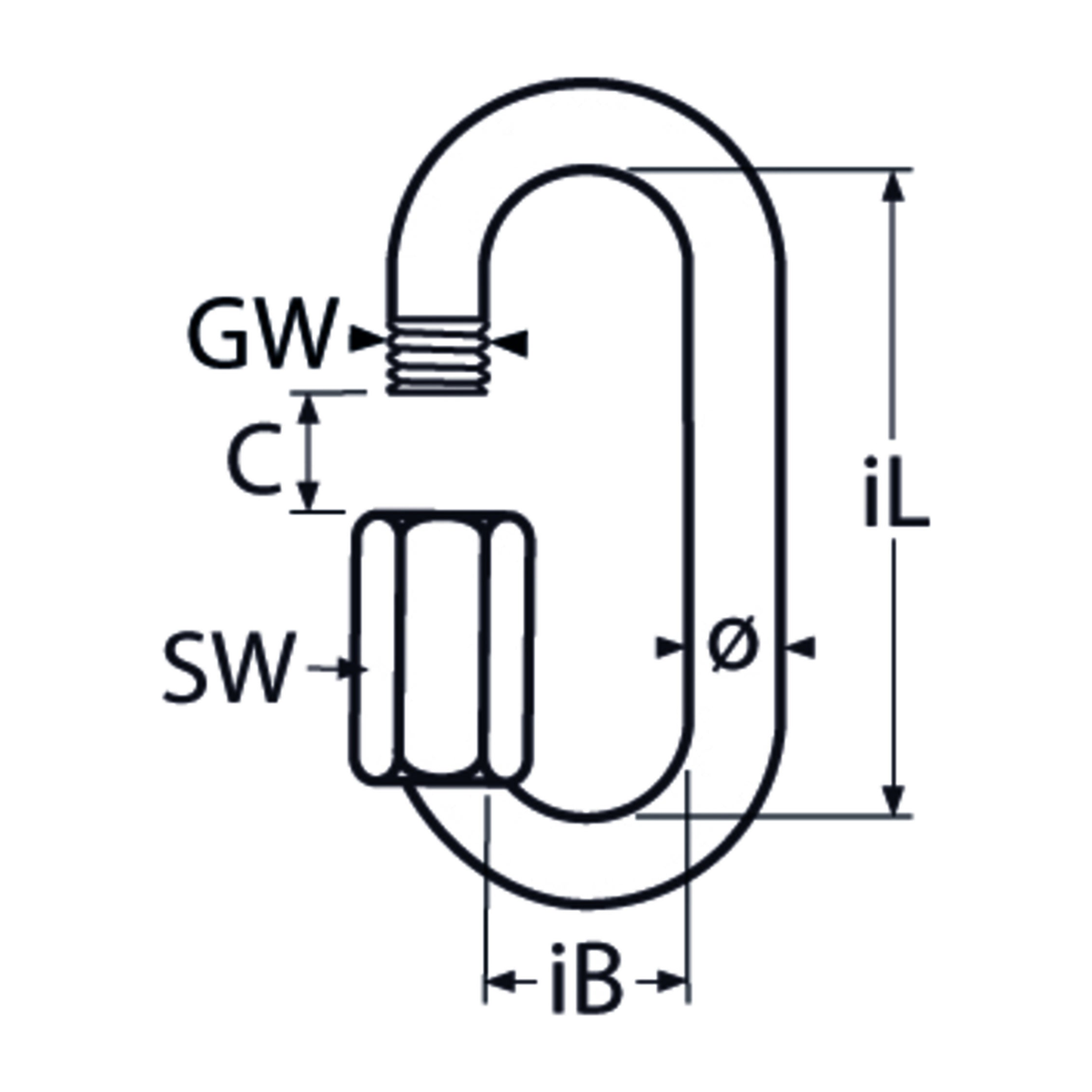 Stainless steel fixing