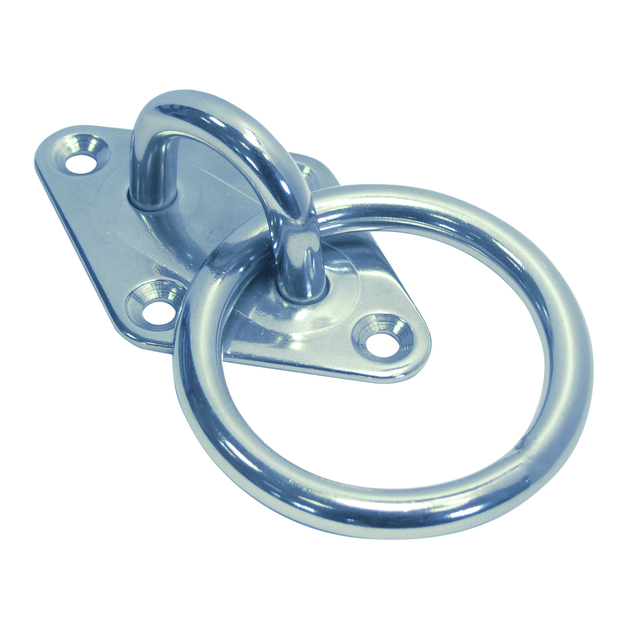 M6 Diamond Ring Pad Eye A2 Stainless Steel