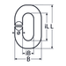 M10 C Ring A4 Stainless Steel