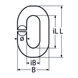 M10 C Ring A4 Stainless Steel