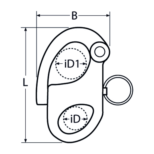 Stainless steel rigging fitting