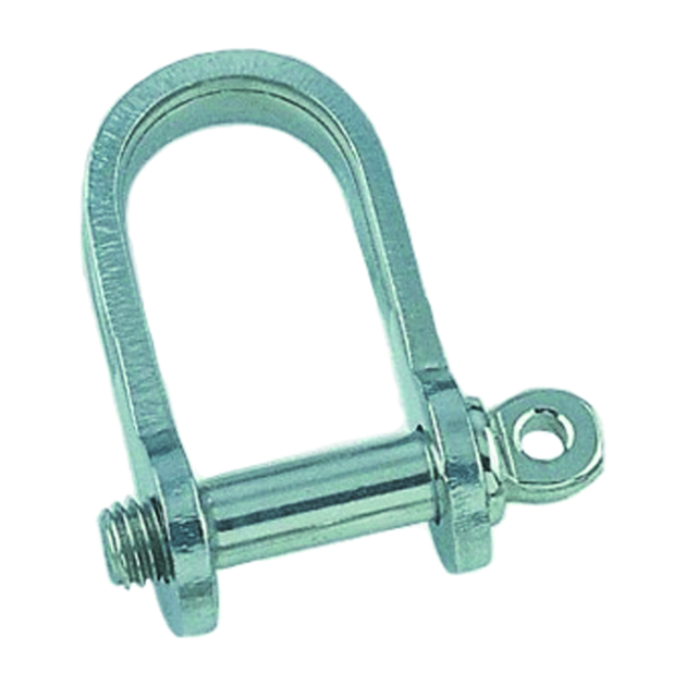 M6 Flat Shackle Short A4 Stainless Steel