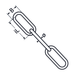 M6 Chain DIN 763 A4 Stainless Steel