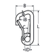 M6 Spring Snap Hook A4 Stainless Steel