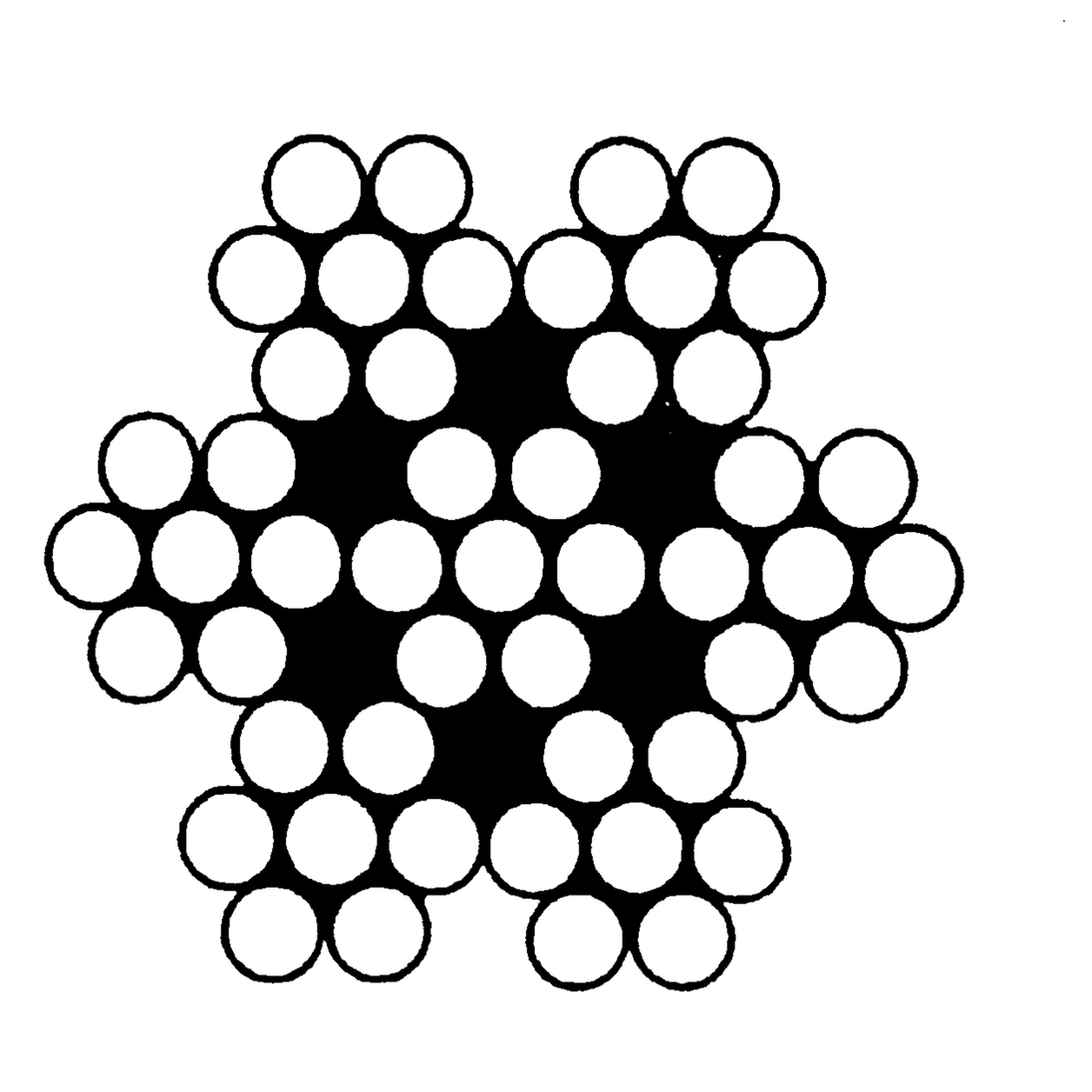 Wire rope, A4 (316) stainless steel