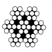 Wire rope, A4 (316) stainless steel