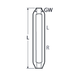 M12 Body Turnbuckle A4 Stainless Steel